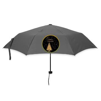Joyeux Noël Arbre de Noël Riant - Parapluie standard - bruyère - Devant