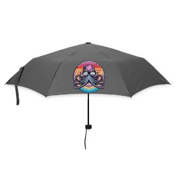 Octopus Retro Surf - Umbrella (small) - grey - Front