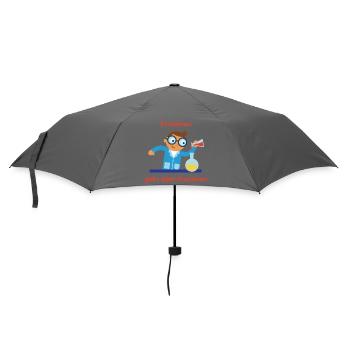 The joy of experimentation: Trying instead of studying - Umbrella (small) - grey - Front