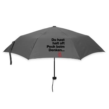 TU AS JUSTE DE LA MALCHANCE EN PENSANT. DON DE SARCASME - Parapluie standard - bruyère - Devant