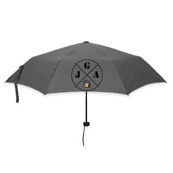 Bière pour enterrement de vie de garçon (symbole de cercle pour enterrement de vie de garçon POS2C) - Parapluie standard - bruyère - Devant