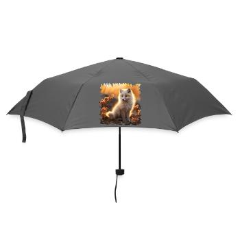 Arctic fox in the Sobbeb sinking - Umbrella (small) - grey - Front