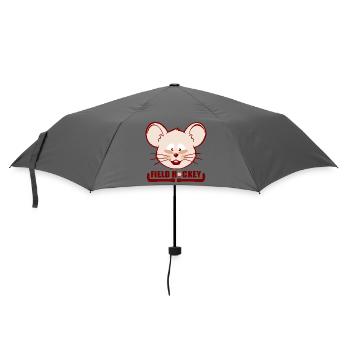Field Hockey Kids Mouse - Umbrella (small) - grey - Front