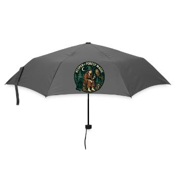 Forest Spell Guardian - Umbrella (small) - grey - Front