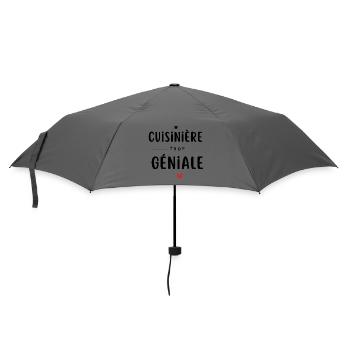 Cuisinière trop géniale Chef Cadeau - Parapluie standard - bruyère - Devant