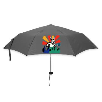 Evil Bunny Rampage - Umbrella (small) - grey - Front