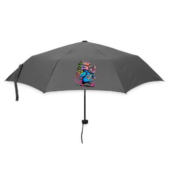 Die Ratte - Regenschirm (klein) - Grau - Vorne