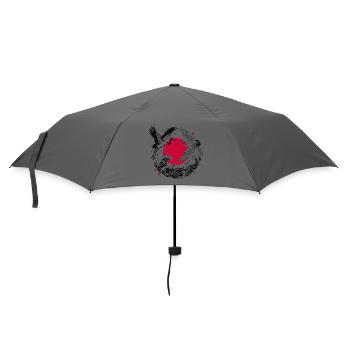 Japanese Cranes - Umbrella (small) - grey - Front