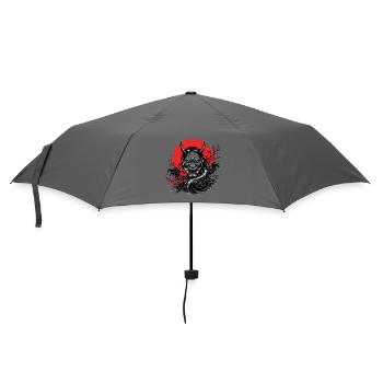 ONI MASK - Regenschirm (klein) - Grau - Vorne