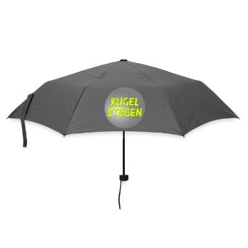Kugelstoßen Stoßkugel - Regenschirm (klein) - Grau - Vorne