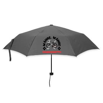 WÄHRE WÄHRE FAHRRADKETTE - Regenschirm (klein) - Grau - Vorne