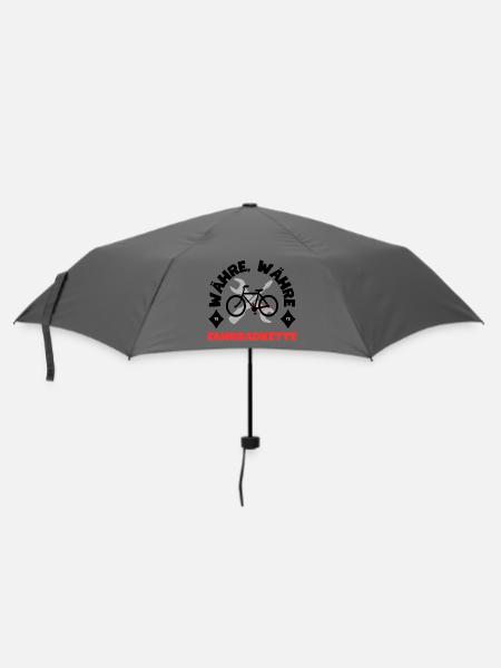 WÄHRE WÄHRE FAHRRADKETTE - Regenschirm (klein) - Grau