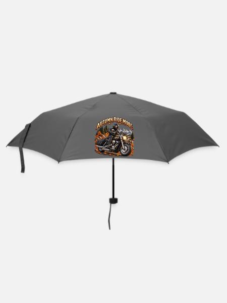 Autumn Ride Mode - Regenschirm (klein) - Grau