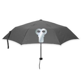 Aufziehschlüssel Werkzeuge - Regenschirm (klein) - Grau - Vorne