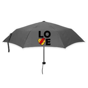 Mein liebes Badnerland - Regenschirm (klein) - Grau - Vorne