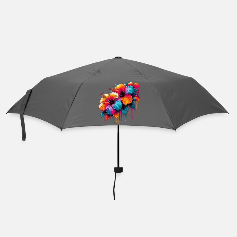 Fleurs d’hibiscus - Parapluie standard - bruyère