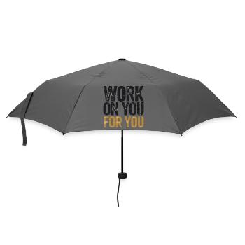 Travail de motivation inspirant sur vous - Parapluie standard - bruyère - Devant