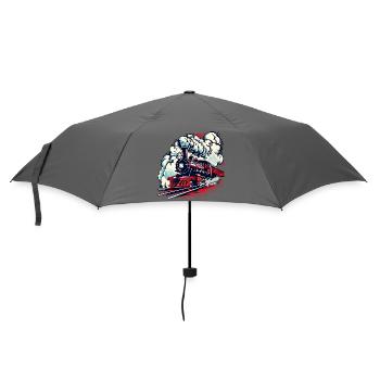steam locomotive - Umbrella (small) - grey - Front