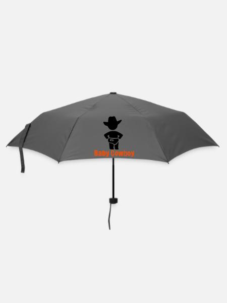 Baby Cowboy - Regenschirm (klein) - Grau