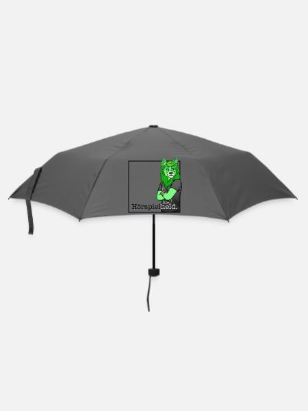 Hörspielheld - Regenschirm (klein) - Grau