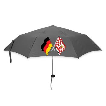 Flag Germany, Bremen - Umbrella (small) - grey - Front