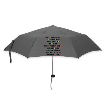 LONG LIVE FREEDOM - Umbrella (small) - grey - Front