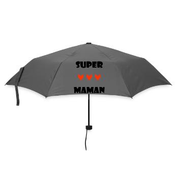 SUPER MAMAN. FÊTE DES MÈRES. COEUR. FÊTE - Parapluie standard - bruyère - Devant