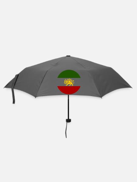 Freies Iran - Regenschirm (klein) - Grau