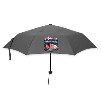 Mama im Energiesparmodus – Bitte nicht stören - Regenschirm (klein) - Grau - Vorne