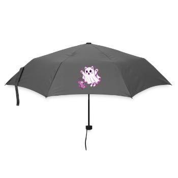 Spooky Kitty  - Regenschirm (klein) - Grau - Vorne