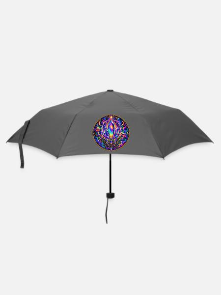 Kristall - Regenschirm (klein) - Grau
