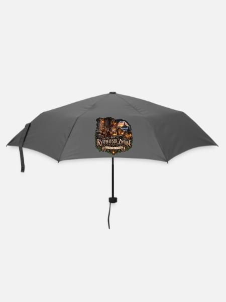 Die Kyffhäuser-Zwerge – Thüringer Sage - Regenschirm (klein) - Grau