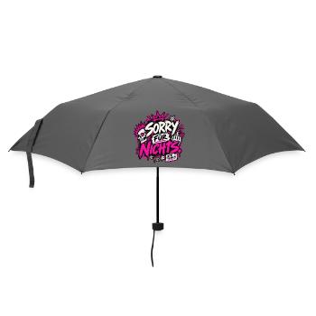 Sorry Für Nichts - Regenschirm (klein) - Grau - Vorne