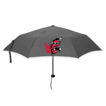 Un extincteur drôle avec des lunettes - Parapluie standard - bruyère - Devant