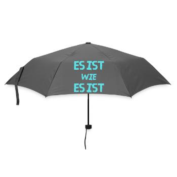 It is what it is - Umbrella (small) - grey - Front
