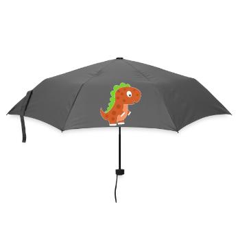 Dessin animé de dinosaure ludique - Parapluie standard - bruyère - Devant