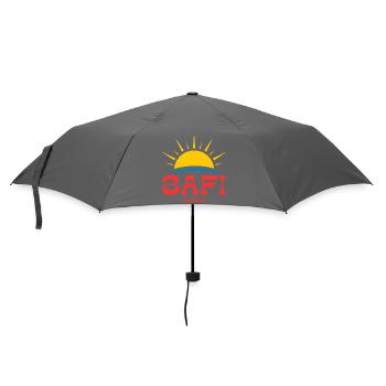 Safi Marokko Sonnenaufgang - Regenschirm (klein) - Grau - Vorne