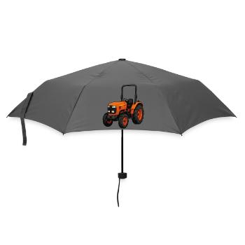 Vue frontale orange du tracteur - Parapluie standard - bruyère - Devant