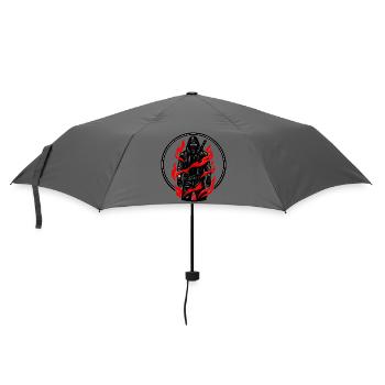 Flame warriors in the shadows - Umbrella (small) - grey - Front