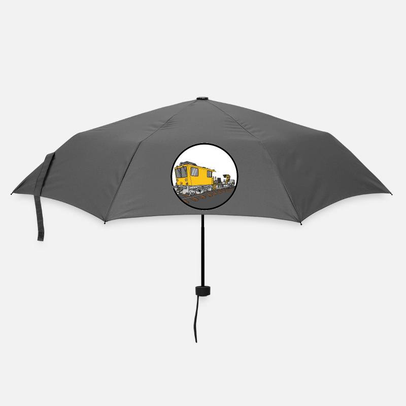 GAF Gleisarbeitsfahrzeug Gleisbauer - Regenschirm (klein) - Grau