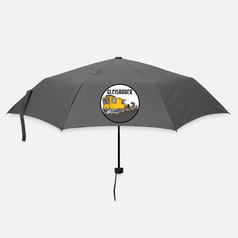 GAF Gleisarbeitsfahrzeug Gleisbauer - Regenschirm (klein) - Grau