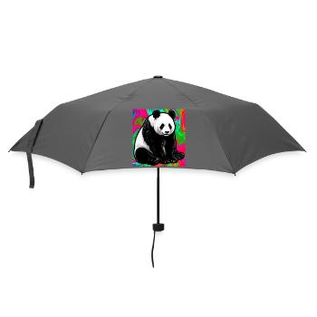 panda - Umbrella (small) - grey - Front