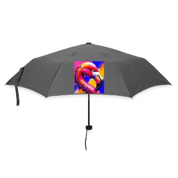 flamingo - Umbrella (small) - grey - Front