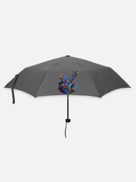 Echos in Farbe - Regenschirm (klein) - Grau
