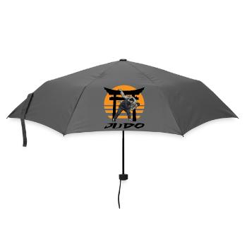 Judo - Regenschirm (klein) - Grau - Vorne