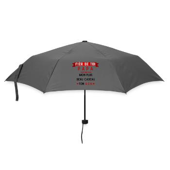 papa, fier de toi, mon plus beau cadeau ton adn - Parapluie standard - bruyère - Devant