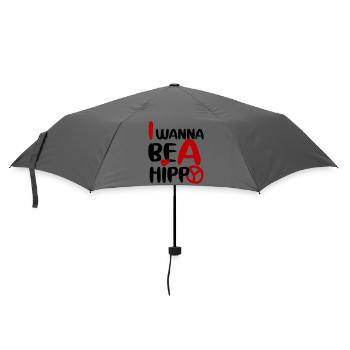 JE VEUX ÊTRE UN HIPPIE, SIMPLE - Parapluie standard - bruyère - Devant