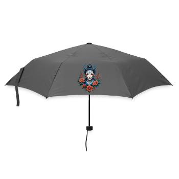 The Secret to Pale Beauty: The Beautiful Girl - Umbrella (small) - grey - Front