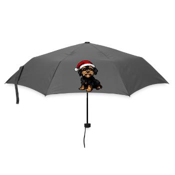 Chien Père Noël - Parapluie standard - bruyère - Devant