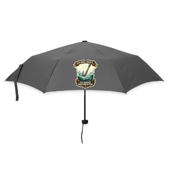 Je ne pêche pas, je collectionne des histoires - Parapluie standard - bruyère - Devant